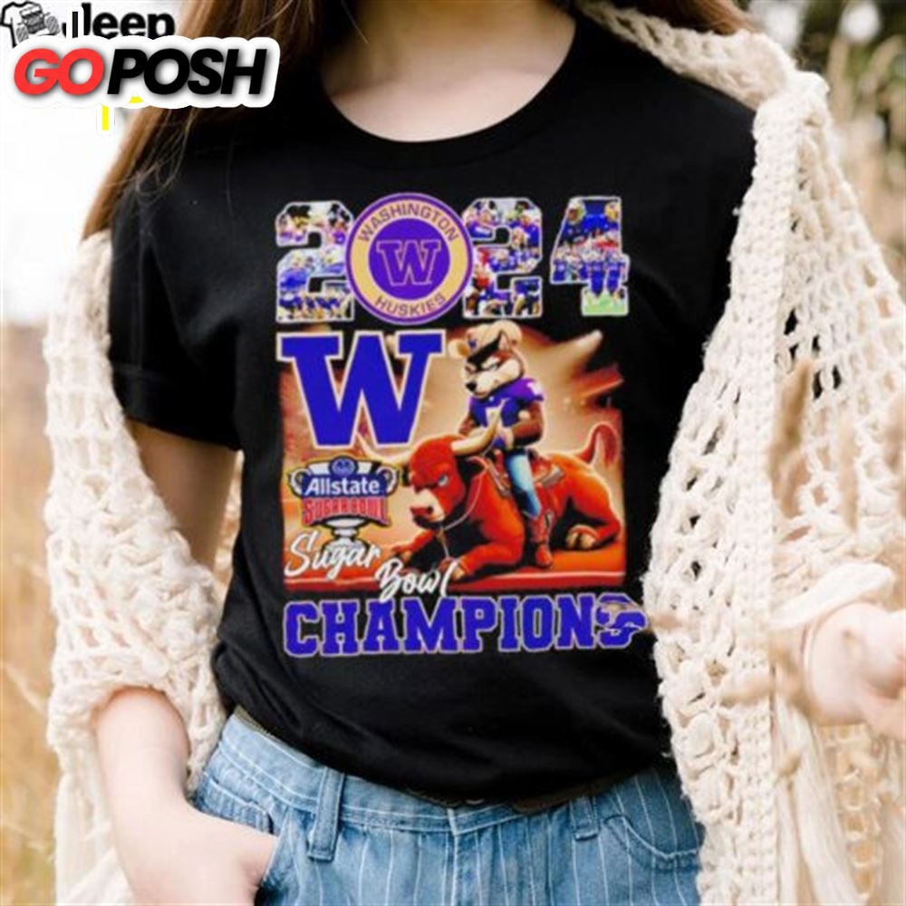 Top Washington Huskies 2025 Allstate Sugar Bowl Champions Shirt