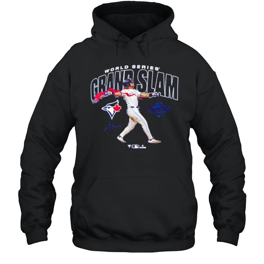 Toronto Blue Jays Addison Barger Royal 2025 World Series Grand Slam Player shirt
