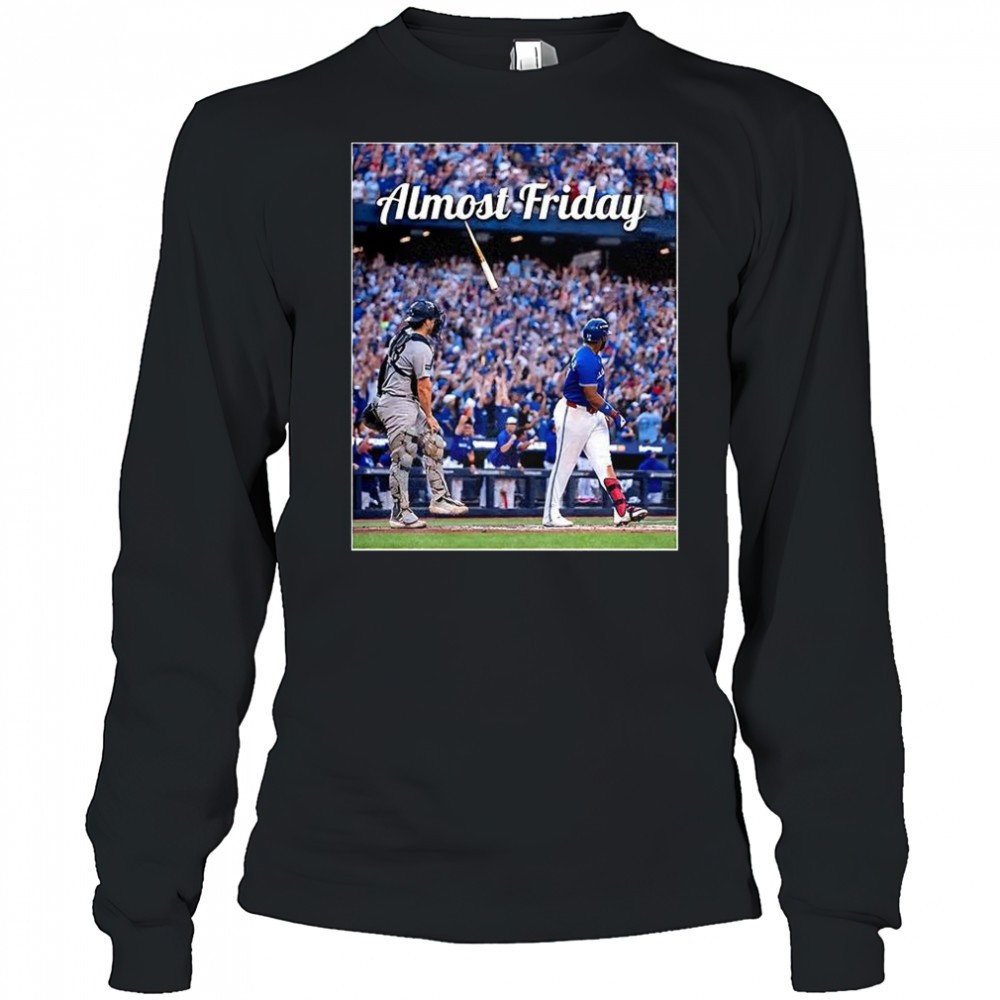 toronto-blue-jays-baseball-almost-friday-output-shirt-u1j84ojo Toronto Blue Jays baseball Almost Friday Output shirt