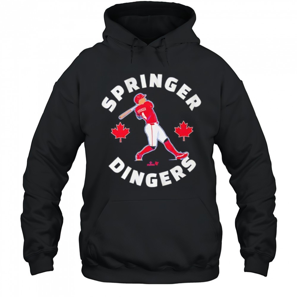Toronto Blue Jays Springer Dinger Canada Day shirt