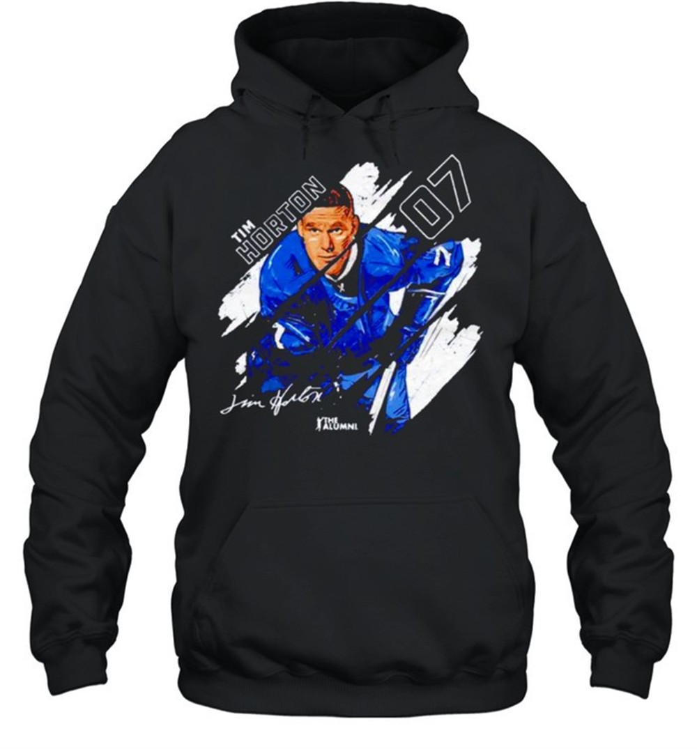 Toronto Tim Horton stripes signature shirt