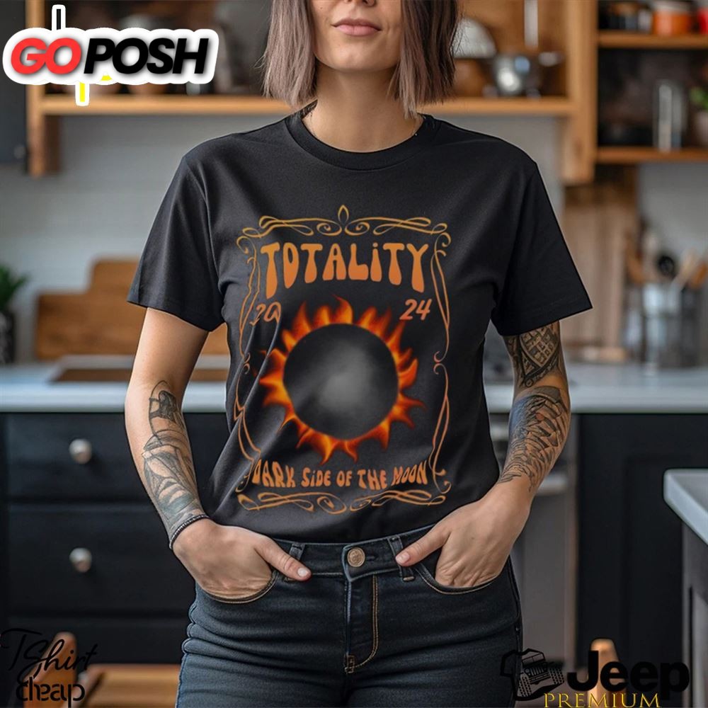 Totality 2025 Dark Side Of The Moon Merch T-Shirt