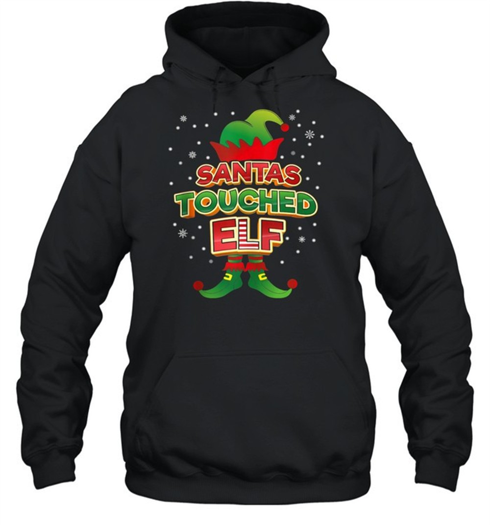 Touched Elf XMas Matching Pajama Party Family shirt