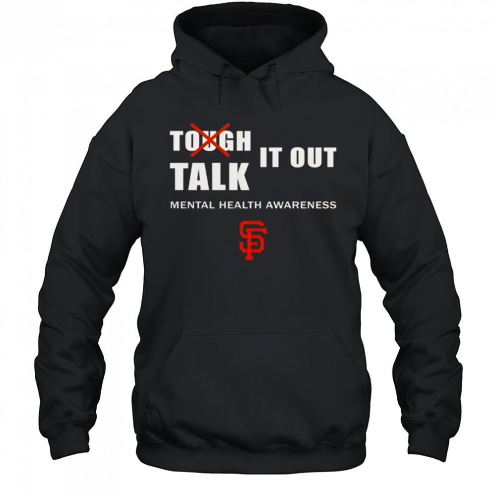 Tough It Out Talk Mental Health Awareness T-Shirt