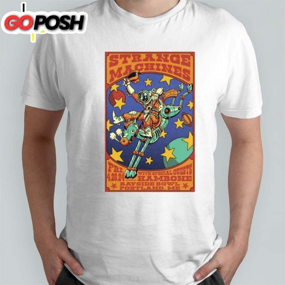 Tour 2025 Strange Machines Bayside Bowl T-shirt