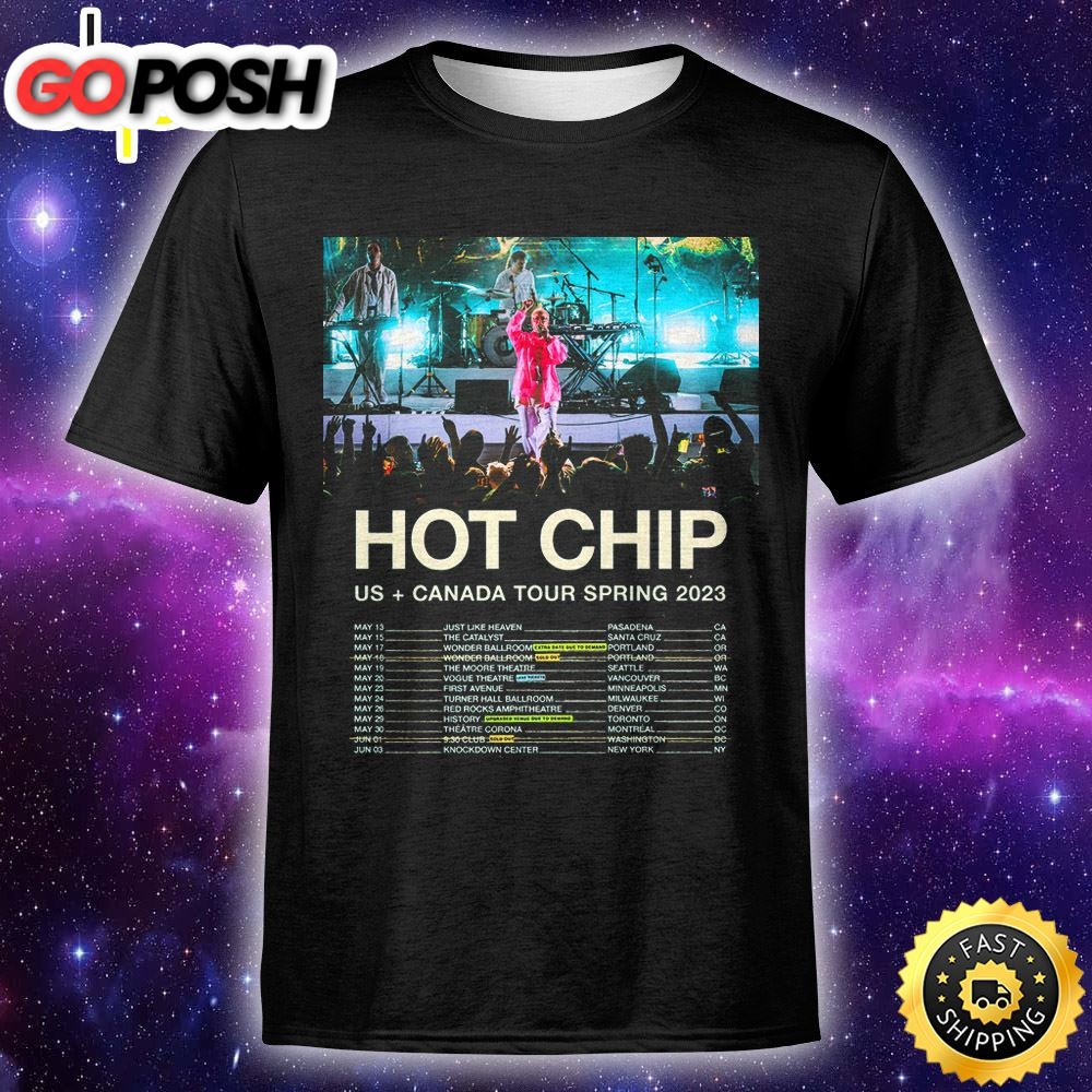 Tour News The Cure Hot Chip Tour 2025 Unisex T-Shirt