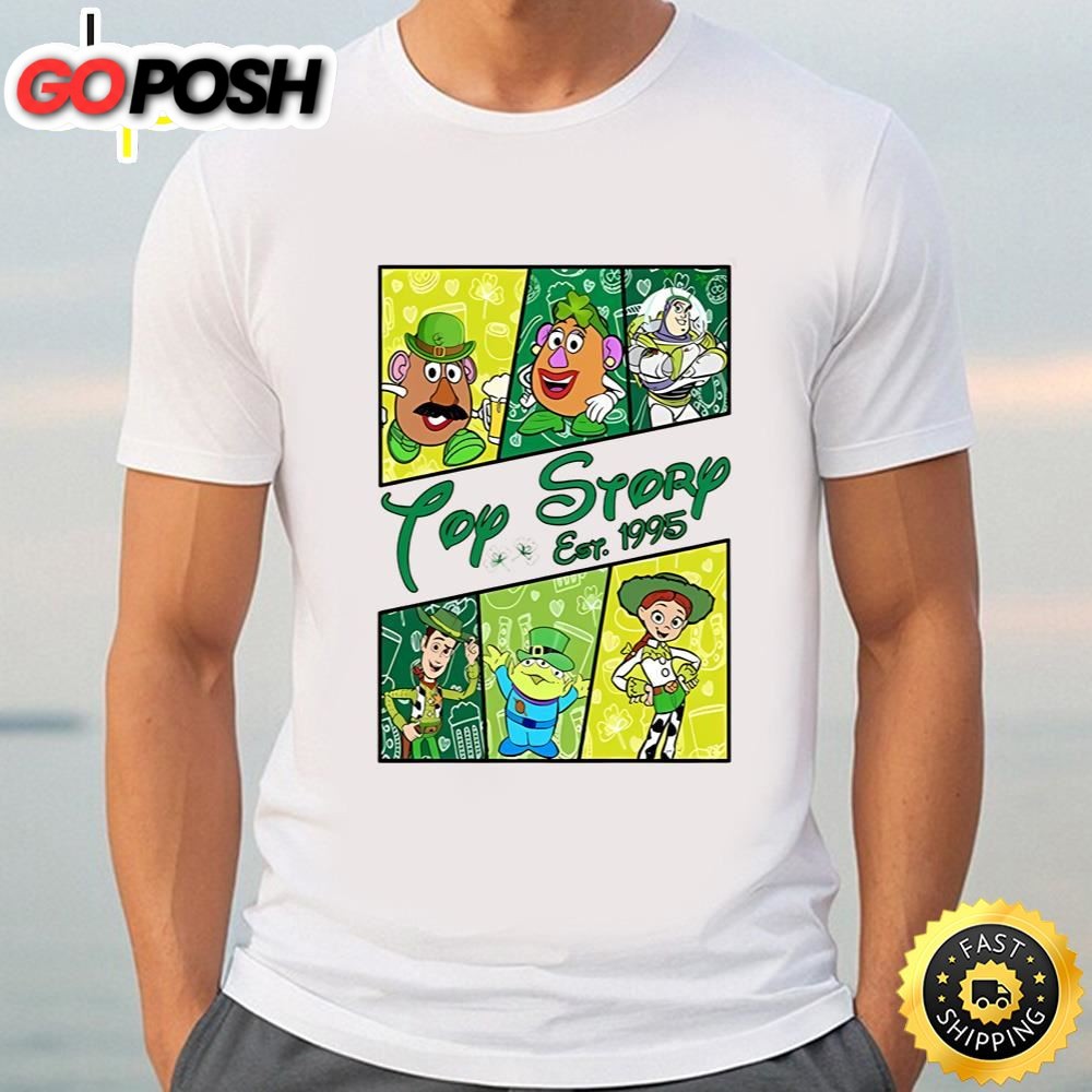 Toy Story Saint Patricks Day Shirt, Toy Story Characters Patricks…