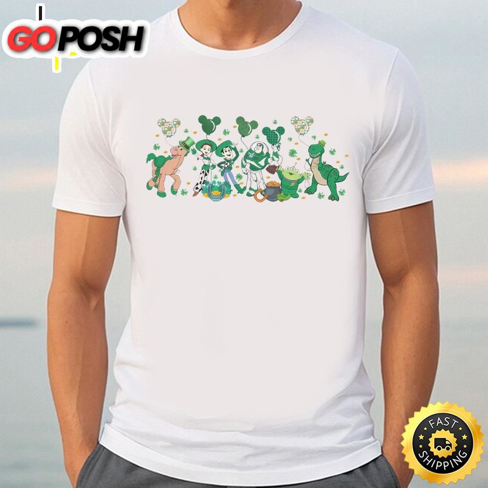 Toy Story St Disney Patricks Day Shirt