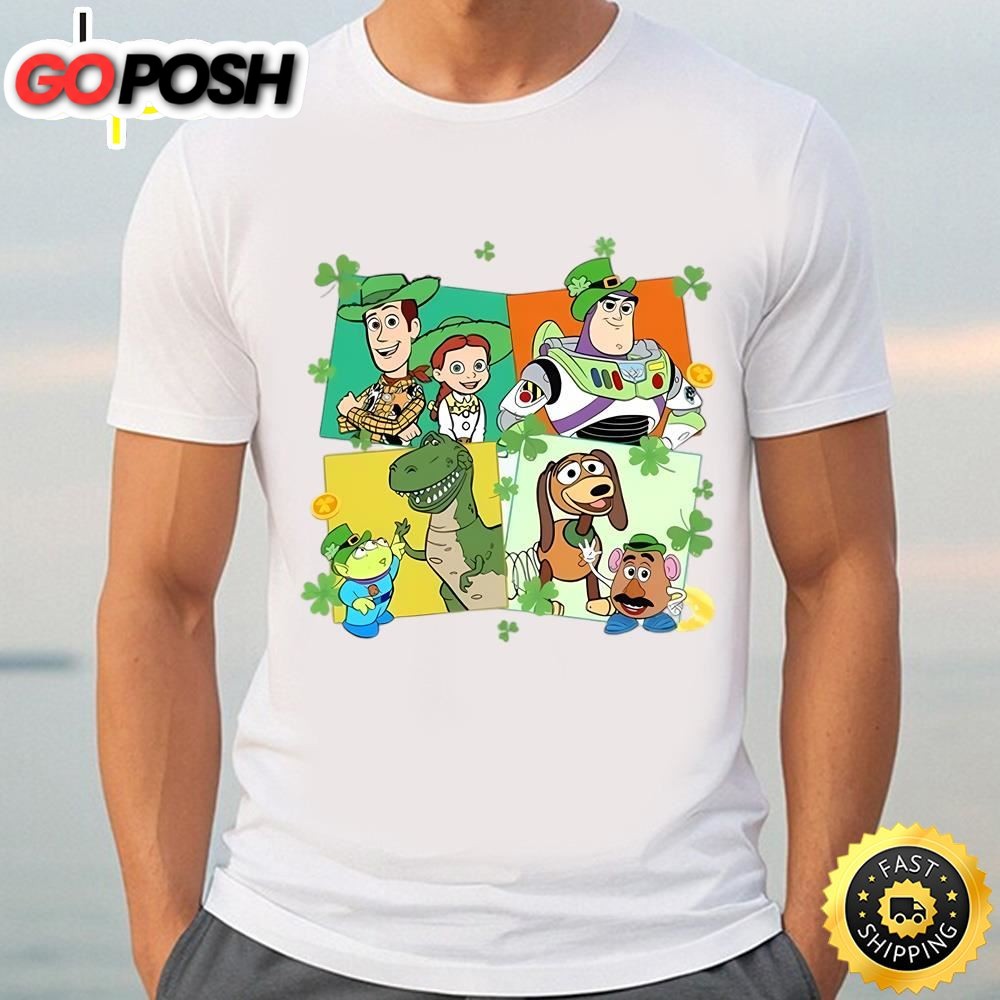 Toy Story St Patricks Day Shirt, Disney Shamrock Shirt