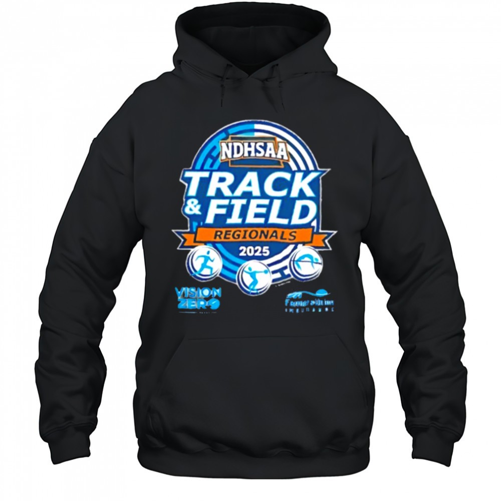 Track and Field Regionals NDHSAA 2025 shirt