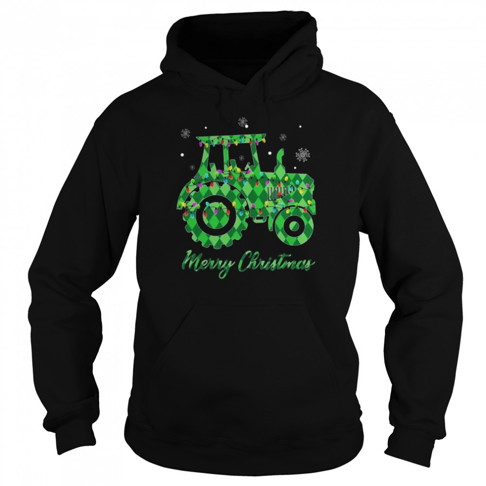 Tractor Lights Merry Christmas 2025 shirt