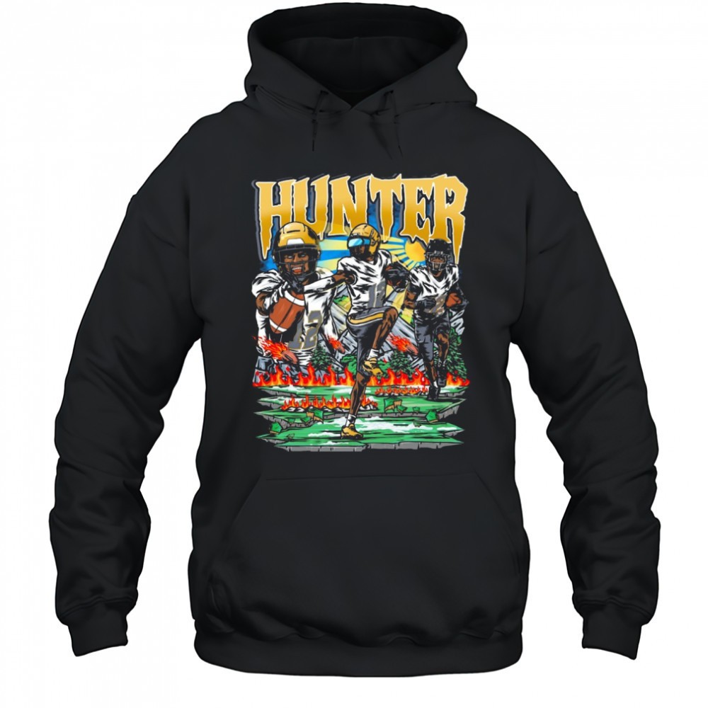 Travis Hunter Colorado Buffaloes NFL Planet Euphoria Art 2025 t-shirt