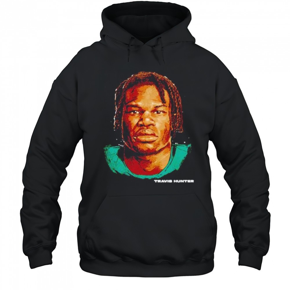 Travis Hunter Jacksonville Jaguars portrait shirt