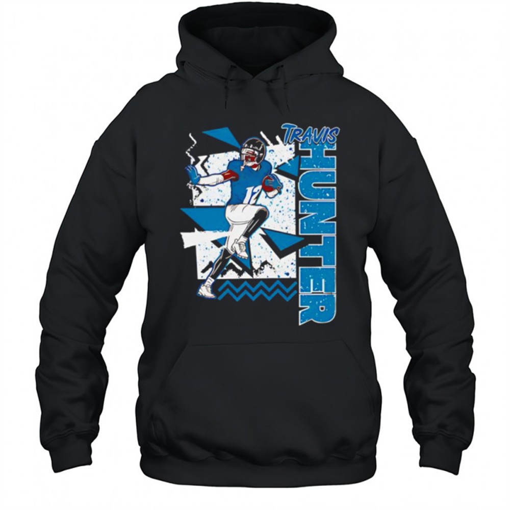 Travis Hunter Jacksonville Jaguars retro graphic shirt