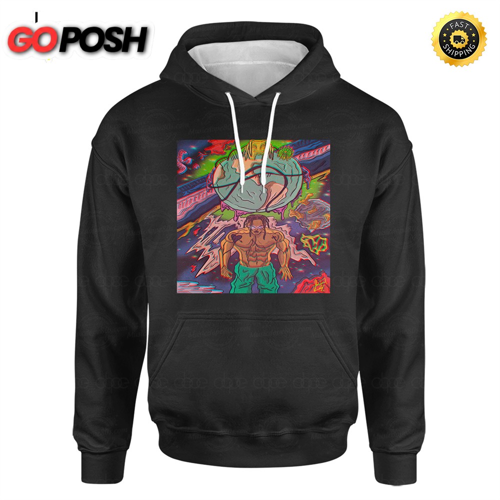 Travis Scott Astroworld Hip Hop Vintage Hoodie