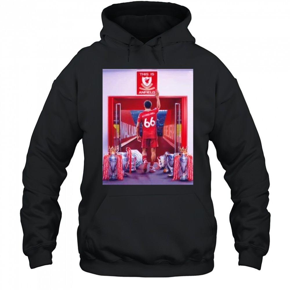 Trent Alexander-Arnold Liverpool FC this is Anfield shirt