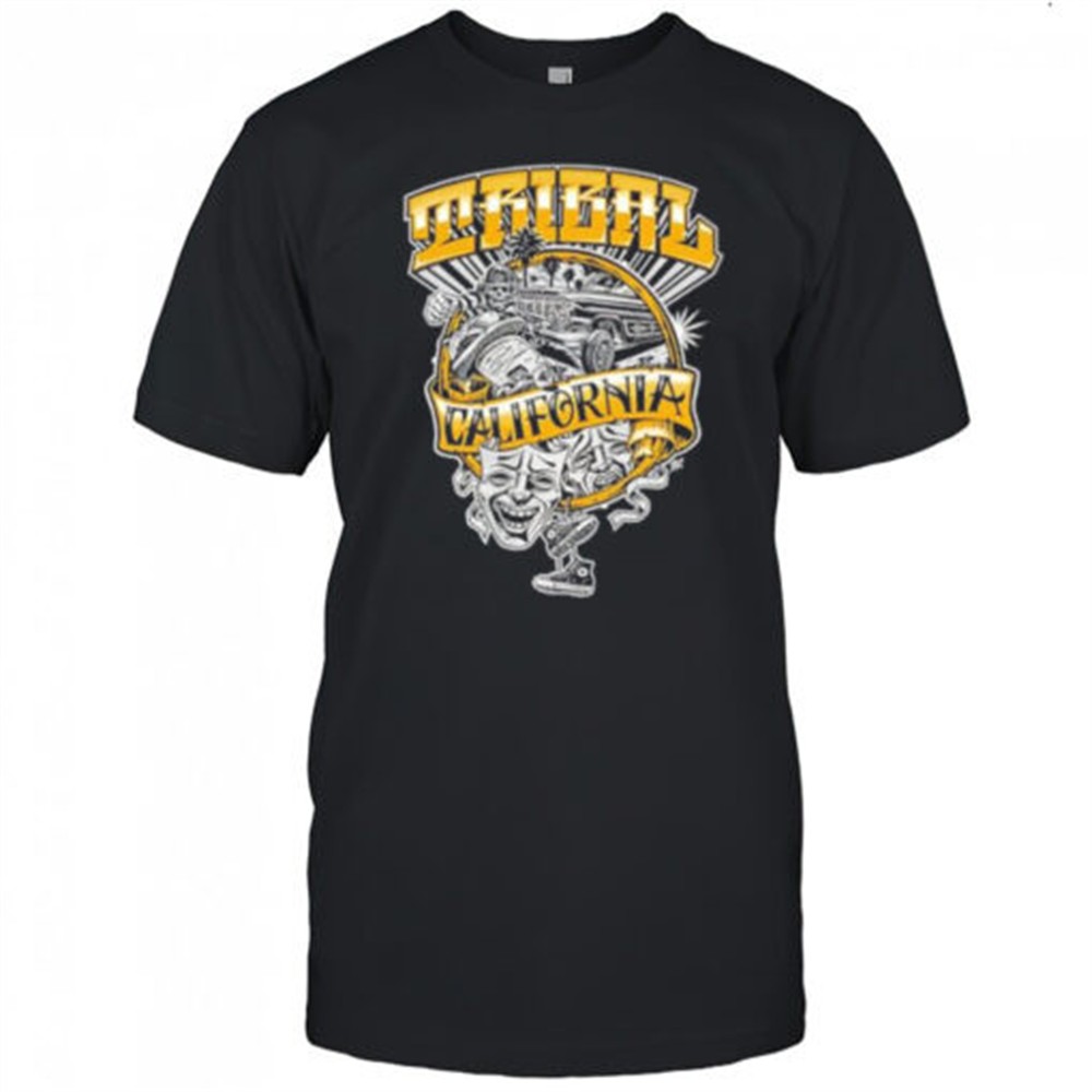 tribal-california-lowrider-car-and-masks-shirt-bqfnpjoq Tribal California Lowrider Car and Masks shirt