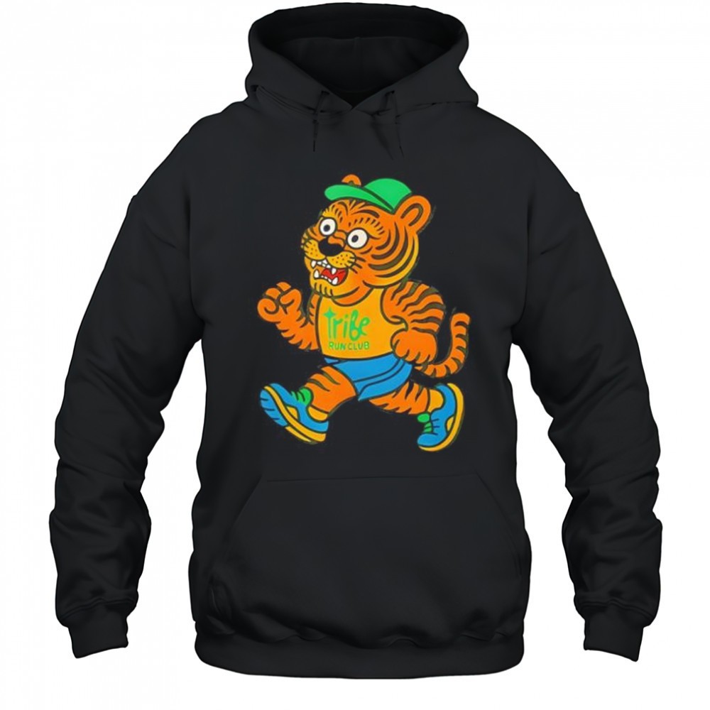 Tribe Coffee Run Club Tiger shirt