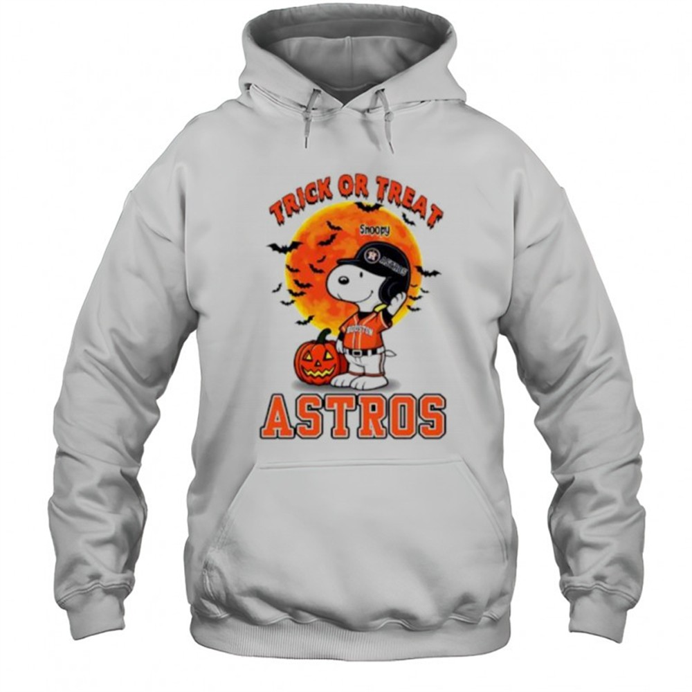 Trick or Treat Houston Astros Snoopy Halloween shirt