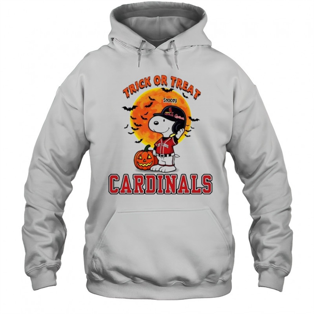 Trick or Treat St. Louis Cardinals Snoopy Halloween shirt