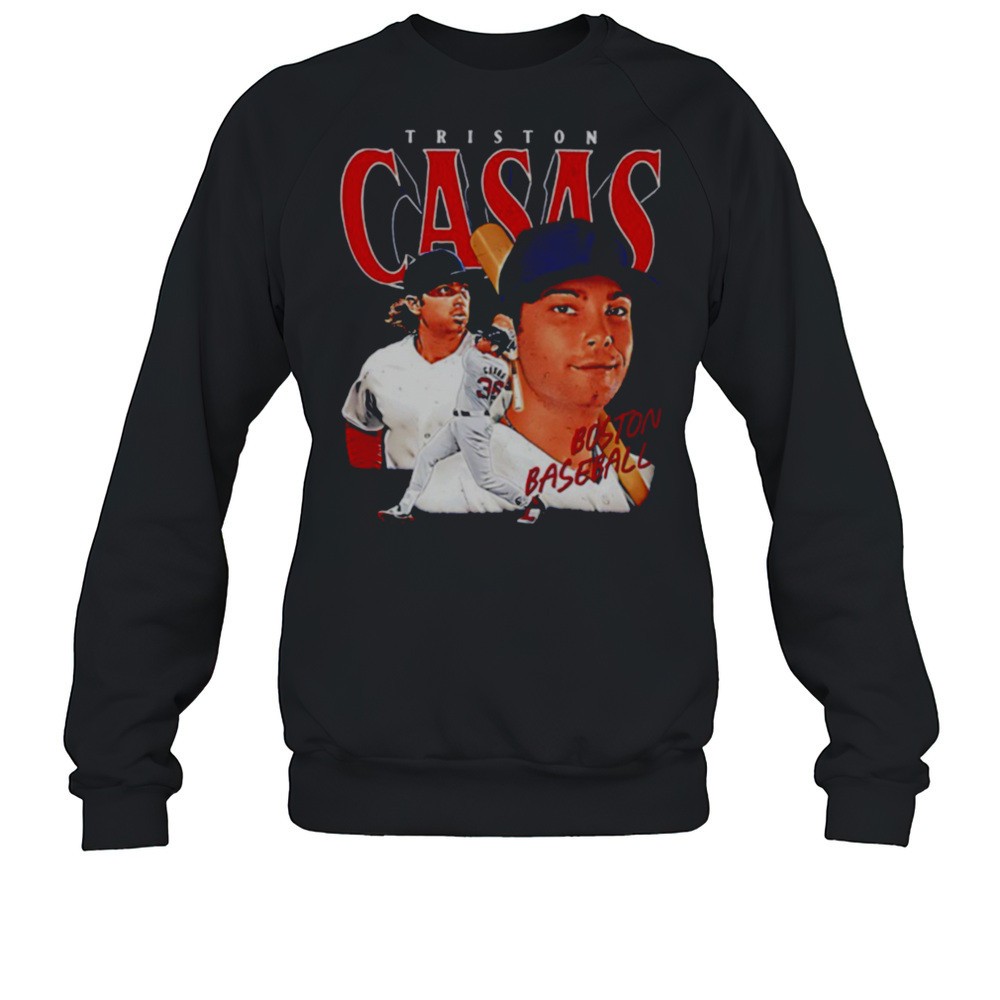 Triston Casas Boston Red Sox Vintage Signature Shirt
