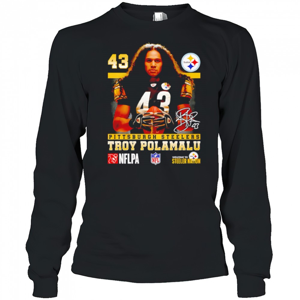 troy-polamalu-pittsburgh-steelers-signature-shirt-5r2i2a2n Troy Polamalu Pittsburgh Steelers Signature shirt