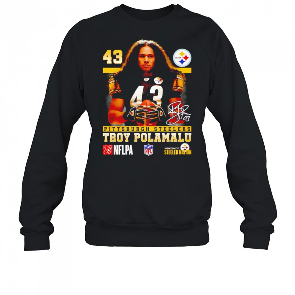 troy-polamalu-pittsburgh-steelers-signature-shirt-5r2i2a2n Troy Polamalu Pittsburgh Steelers Signature shirt