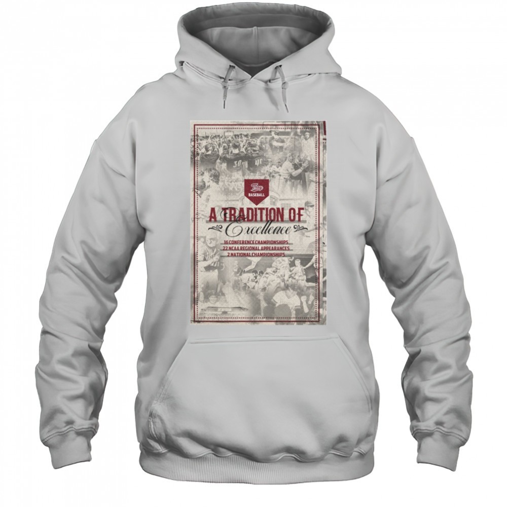 Troy Trojans Baseball A Tradition Of Excellence 16 Conference Championships 22 NCAA Regional Appearances Poster t-shirt