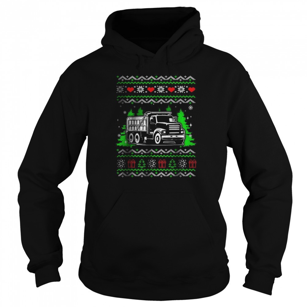Truck Xmas Ugly Christmas T-Shirt