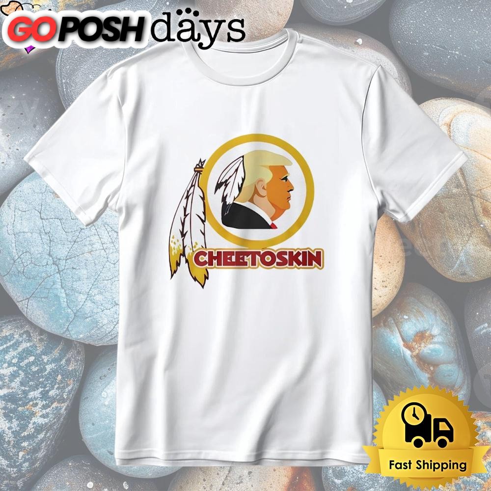 Trump Cheetoskin Washington Commanders T-Shirt