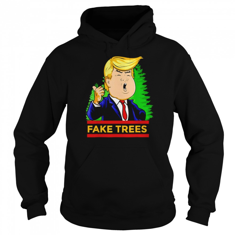 Trump fake trees Christmas shirt