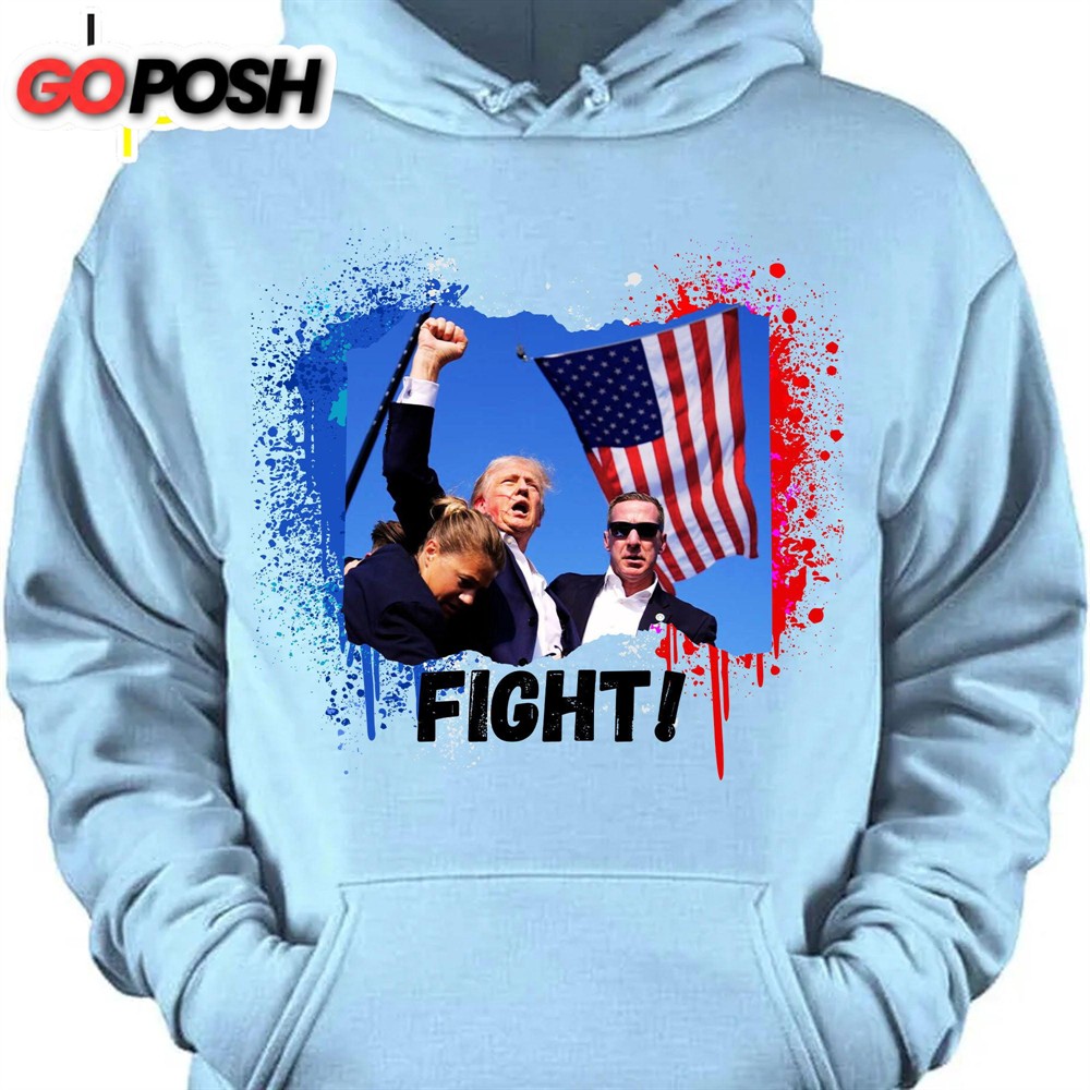 Trump Fight 2024 Shirt Pennsylvania Rally, Shirt Bright