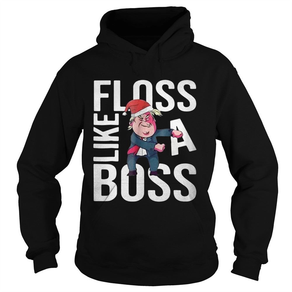 Trump Floss like a boss Chirstmas sweater