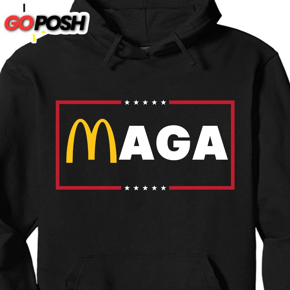 Trump MAGA Shirt Trump McDonalds Shirt Republican Shirt Trump Supporter Shirt Dark