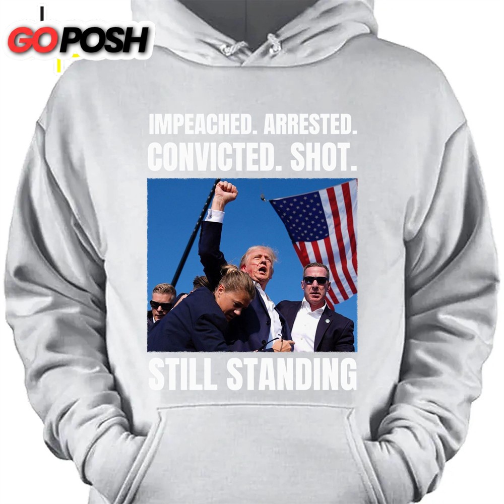 Trump Still Standing Trump Fight 2024 Shirt Pennsylvania Rally Donald Trump Shirt Dark