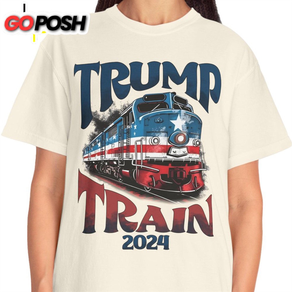Trump Train 2024 Shirt Donald Trump Homage Shirt Donald Trump Fan Tees