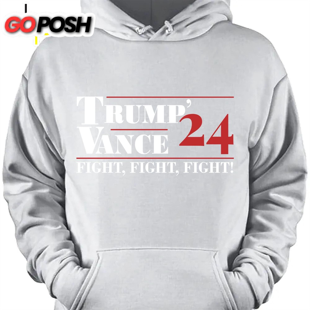 Trump Vance 2024 Shirt Trump Fight 2024 Shirt Election 2024 Shirt Trump Supporters Shirt Dark