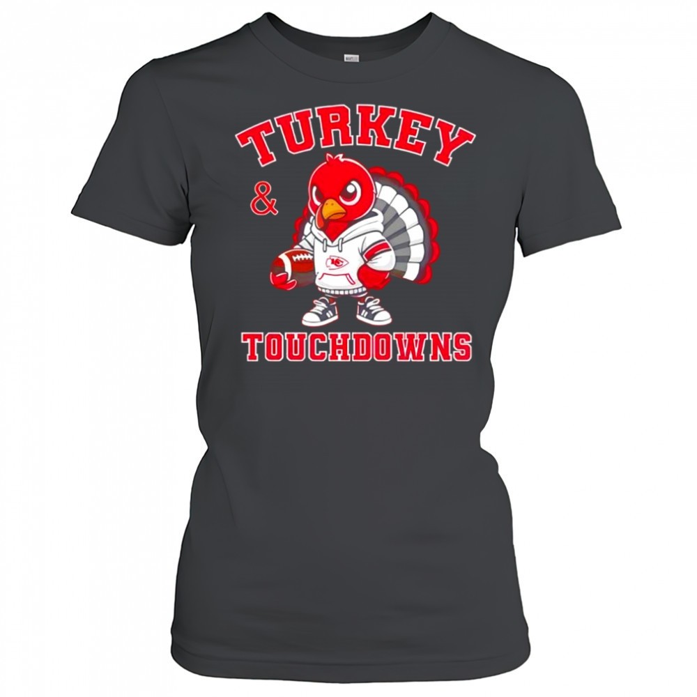 turkey-touchdowns-kansas-city-chiefs-thanksgiving-shirt-tto26kwi Turkey & Touchdowns Kansas City Chiefs Thanksgiving shirt