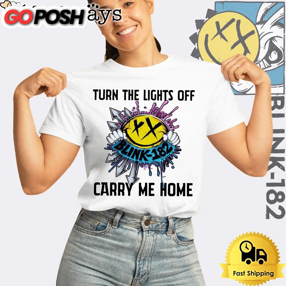 Turn The Lights Off Blink 182 Carry Me Home Unisex T-Shirt