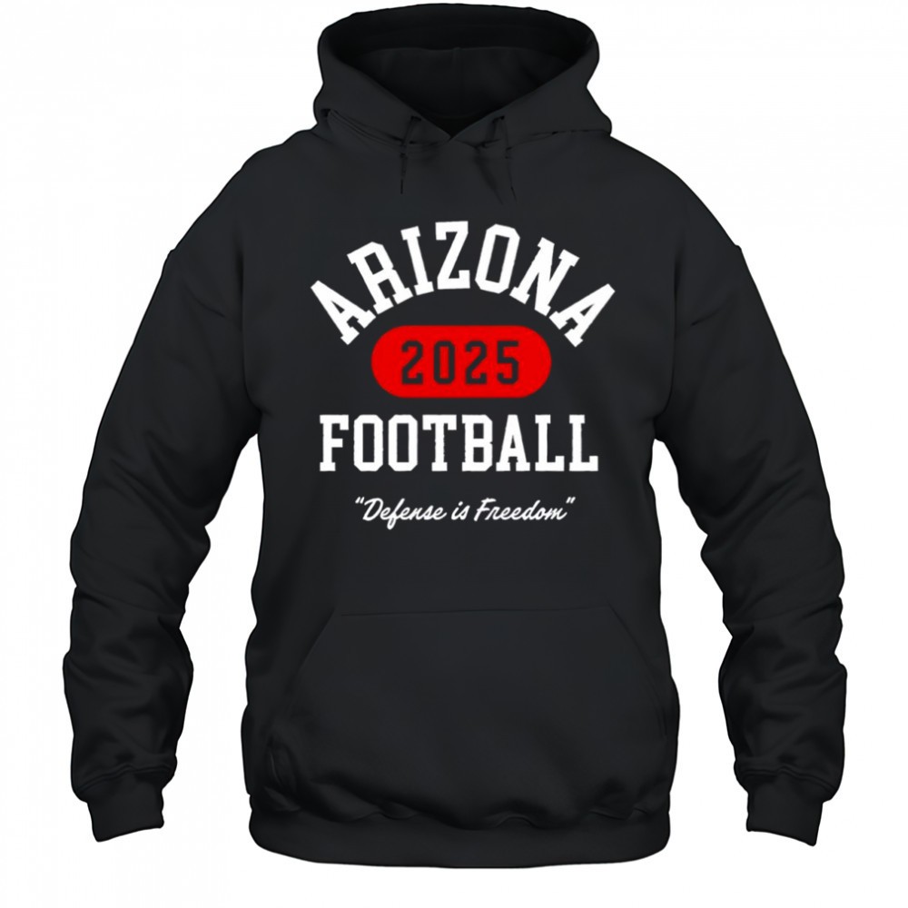 Turning Point Arizona Football Defense In Freedom 2025 shirt