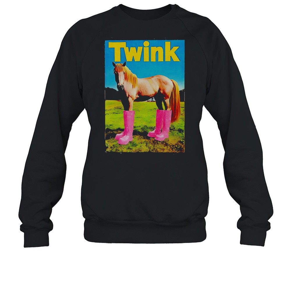 Twink Horse High Boots Shirt