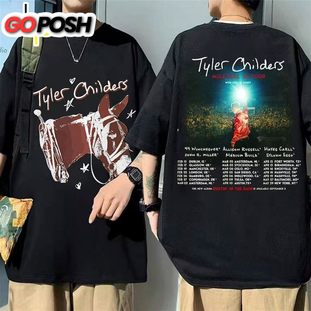 Tyler Childers 2024 Mule Pull Tour Shirt, Tyler Childers Concert 2024 Shirt