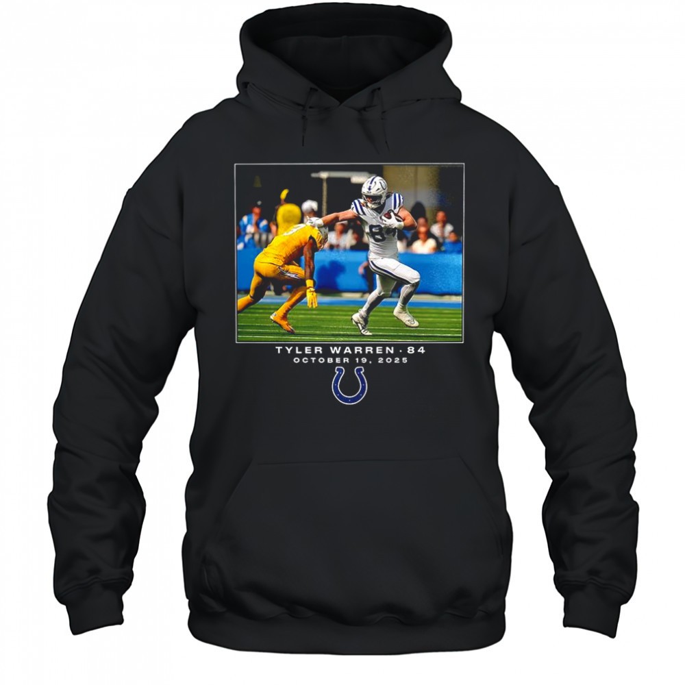 Tyler Warren Indianapolis Colts NFL Flash Features Week 7 shirt