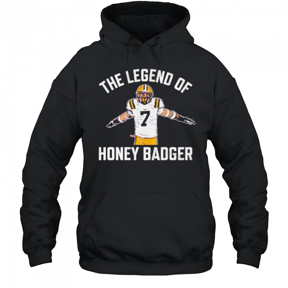Tyrann Mathieu Legend of Honey Badger LSU Tigers NCAA shirt