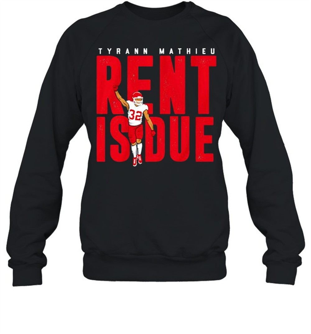 tyrann-mathieu-rent-is-due-t-shirt-9jq71fbw Tyrann Mathieu Rent is due t-shirt