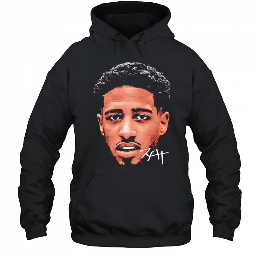 Tyrese Haliburton big head signature retro shirt
