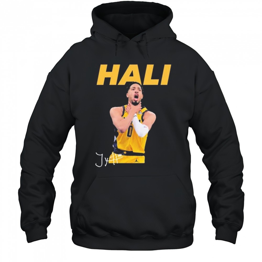 Tyrese Haliburton Choke Hali Signature t-shirt
