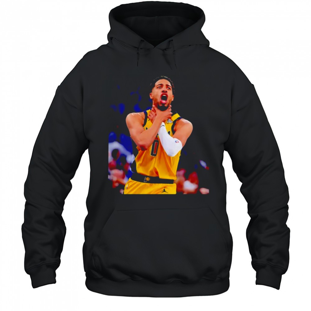 Tyrese Haliburton choke shirt