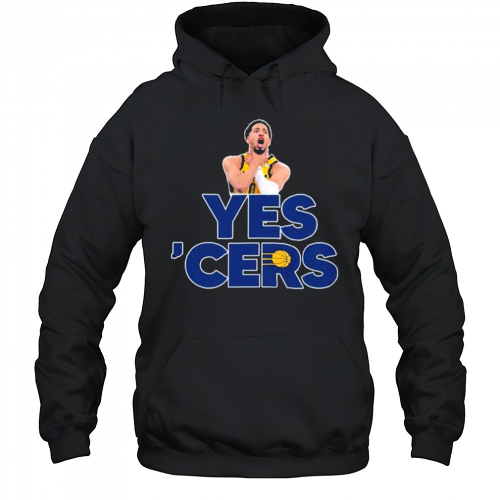 Tyrese Haliburton Choke Yes ‘Cers Indiana Pacers T shirts