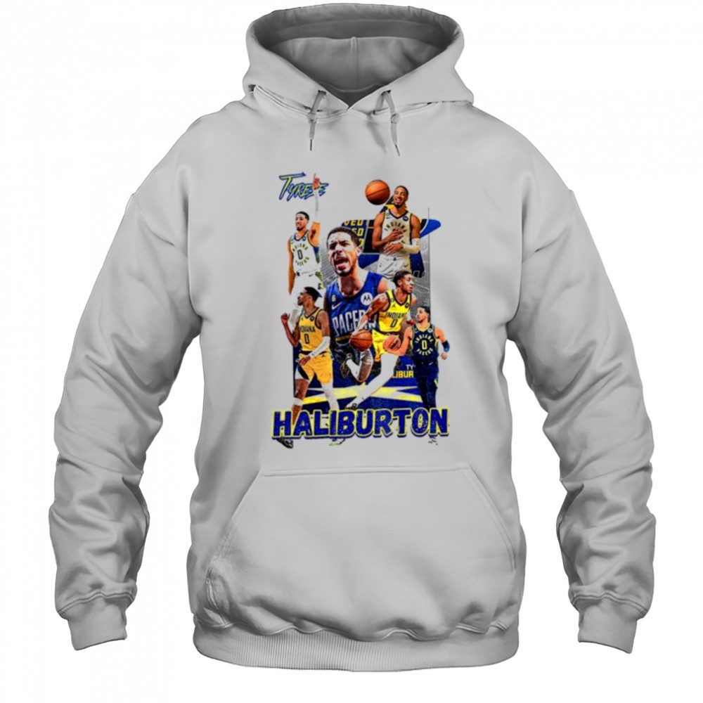 Tyrese Haliburton Graphic Pacers NBA Playoffs 2025 shirt